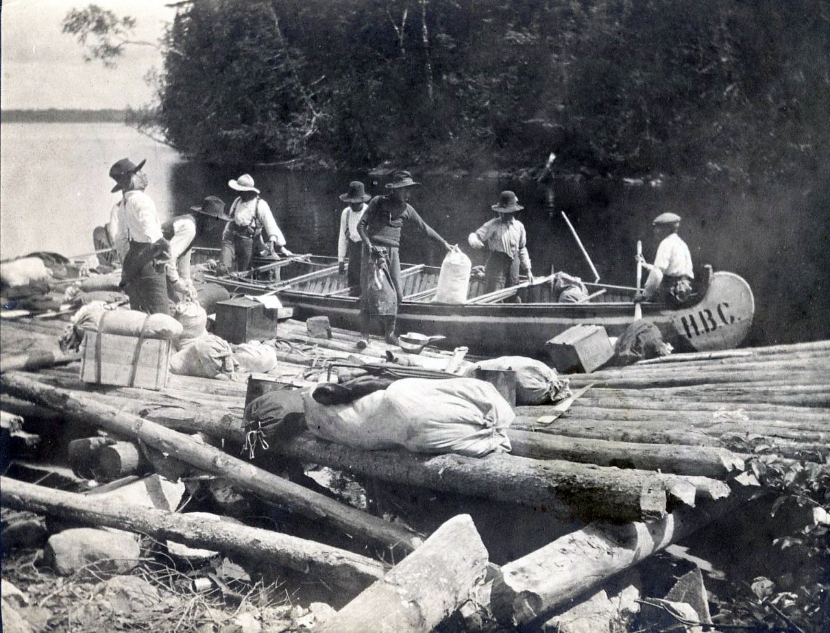 Hudson Bay Co canoe