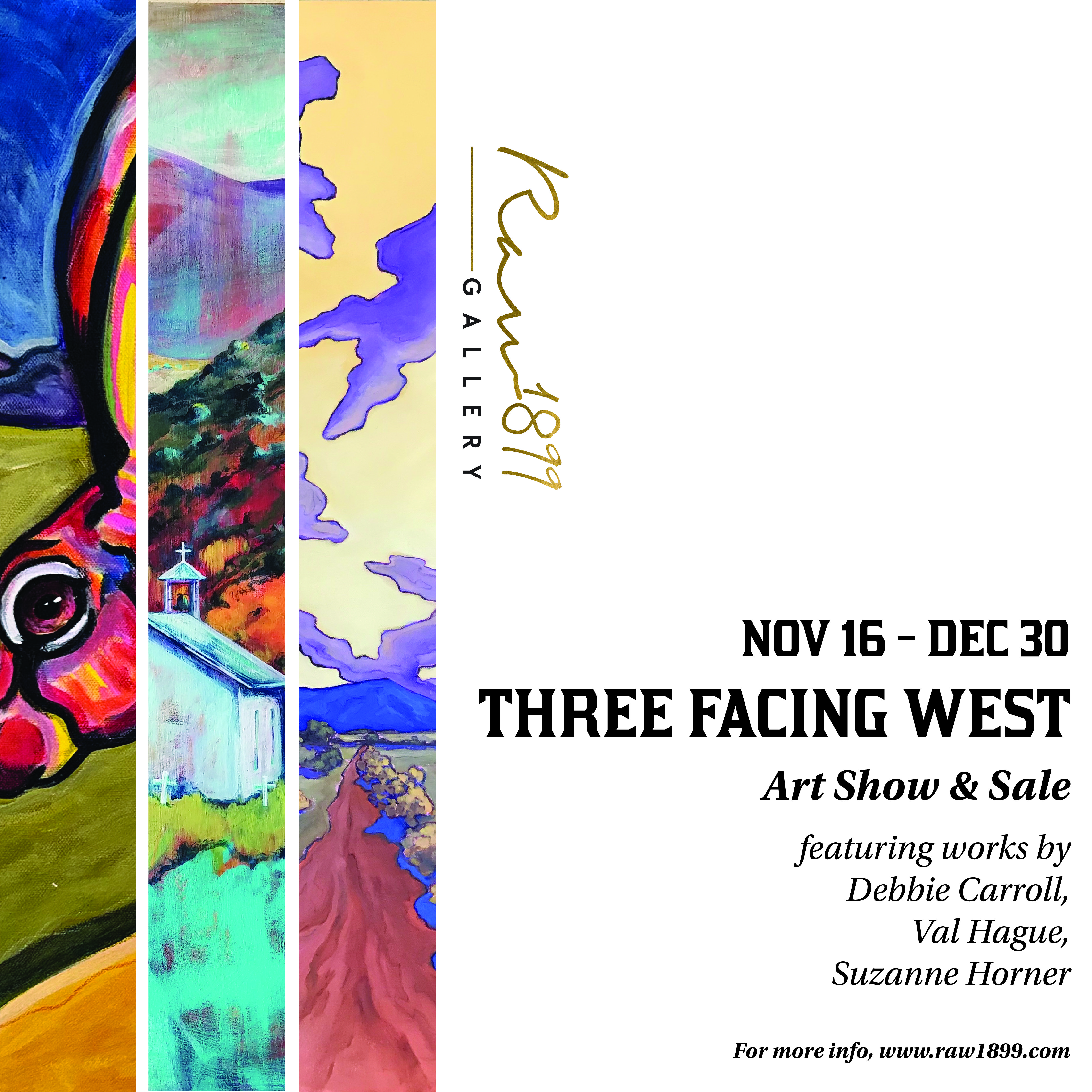 Three Facing West, Dates Only, FB Three Facing West, Dates Only, FB