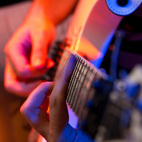 guitar at riverstage